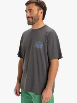 Quiksilver World Force - T-shirt à manches courtes pour Homme DARKSHADOW Discount