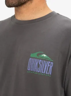 Quiksilver World Force - T-shirt à manches courtes pour Homme DARKSHADOW Discount