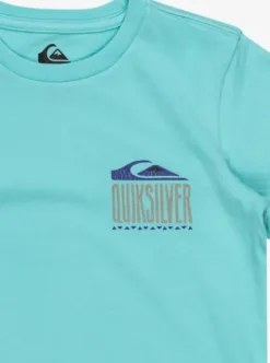 Quiksilver World Force - T-shirt à manches courtes pour Garçons 2-7 ans AQUASKY Fashion