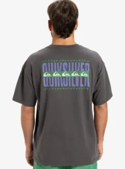 Quiksilver World Force - T-shirt à manches courtes pour Homme DARKSHADOW Discount